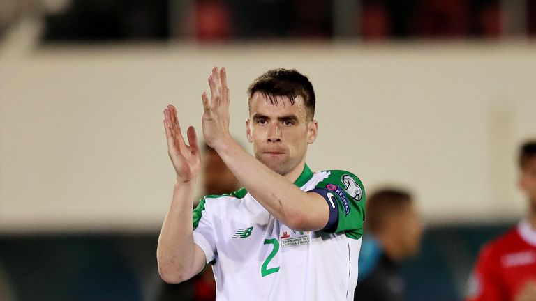 Ireland captain Seamus Coleman