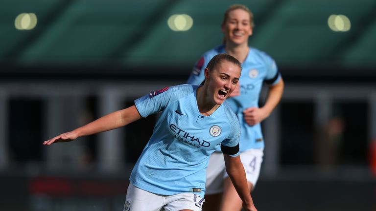 Georgia Stanway has scored 15 goals for City this season