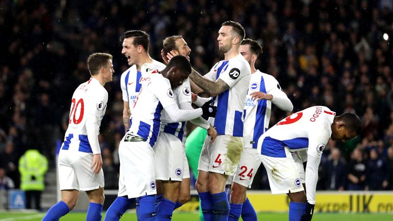 Glenn Murray was among Brighton's goalscorers in the 3-1 win over Crystal Palace in December