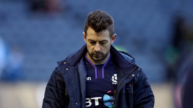 Greig Laidlaw will start on the bench against Wales