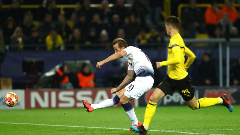Harry Kane Tottenham Dortmund goal