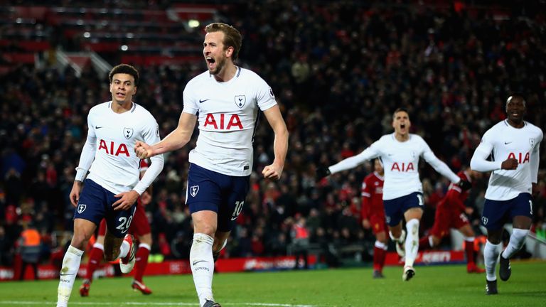 The last time Tottenham played at Anfield, Harry Kane scored a last-gasp penalty to draw 2-2.