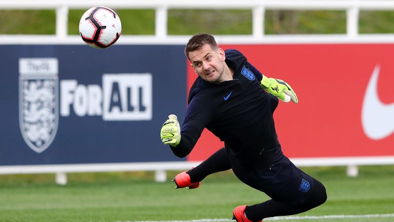 Heaton has not played for England since the 3-2 defeat to France in June 2017