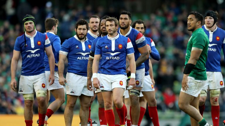 France were well beaten by Ireland in Dublin on Sunday