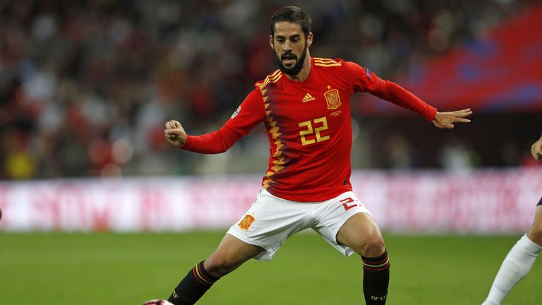 Isco has been left out of the Spain squad following a frustrating season at Real Madrid