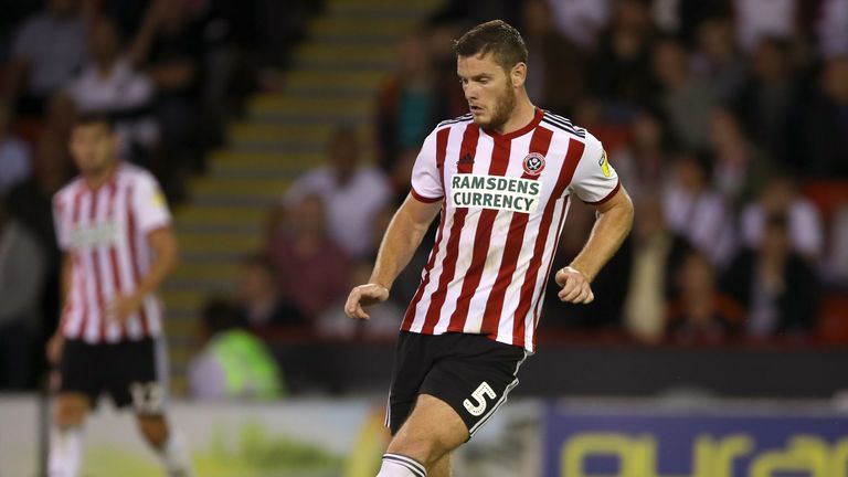 Sheffield United's Jack O'Connell 