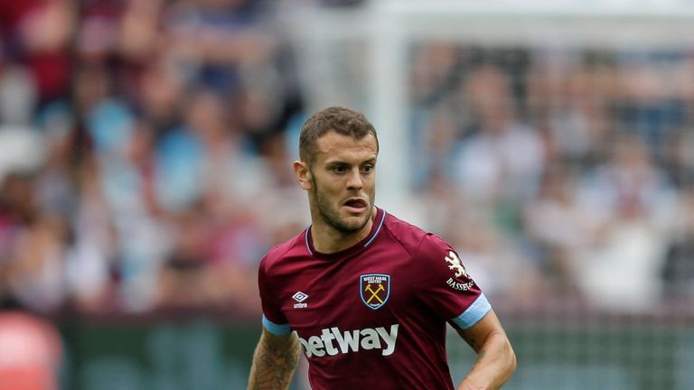 Jack Wilshere is back in full training for West Ham