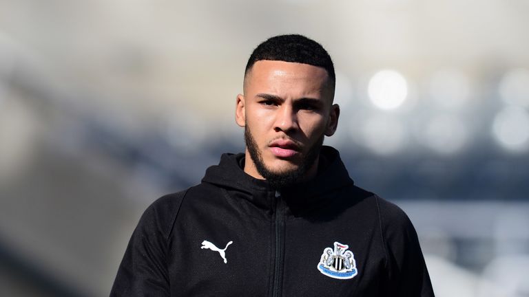 Jamaal Lascelles will miss Saturday's trip to Bournemouth