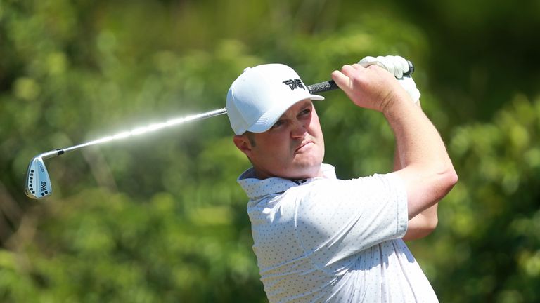 Jason Kokrak during the final round of the Valspar Championship