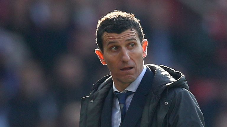 Javi Gracia Watford v Manchester United