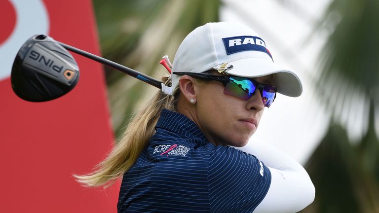 Jodi Ewart Shadoff during the third round of the HSBC Women's World Championship