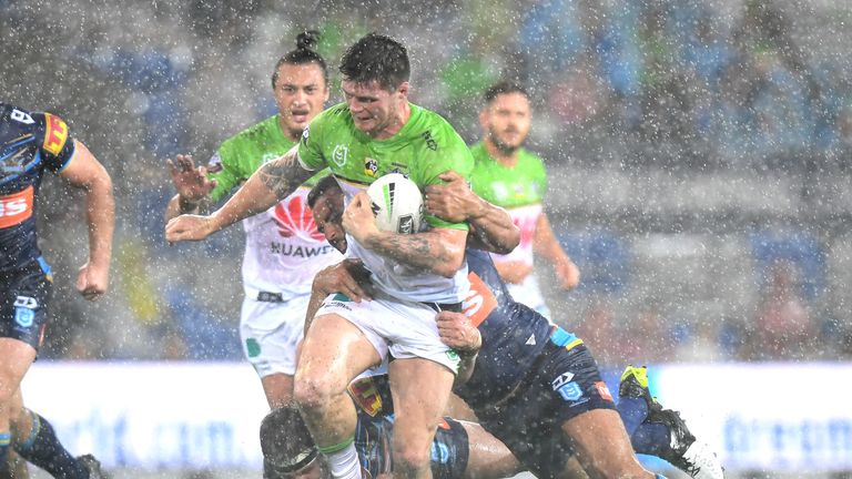 John Bateman has made an electric start to his career at Canberra having joined from Wigan