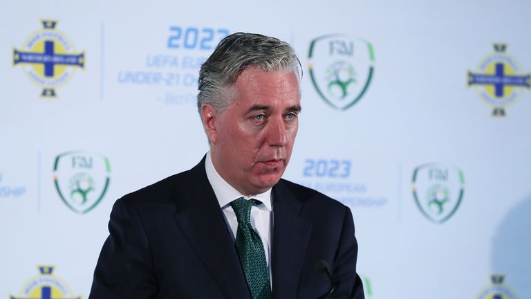 John Delaney was appointed chief executive of the FAI in 2005