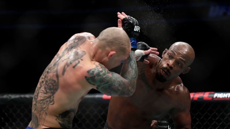 Jon Jones retains title with win over Anthony Smith at UFC 235 WWE News Sky Sports