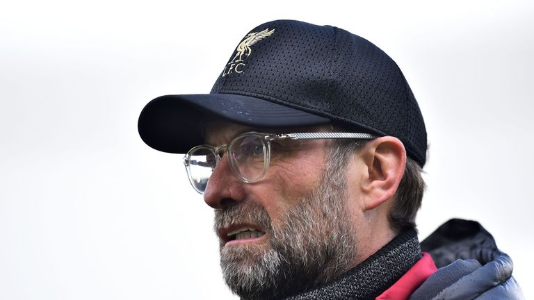 Jurgen Klopp&#39;s Liverpool are two points clear at the top of the Premier League