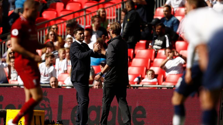 Jurgen Klopp and Mauricio Pochettino 