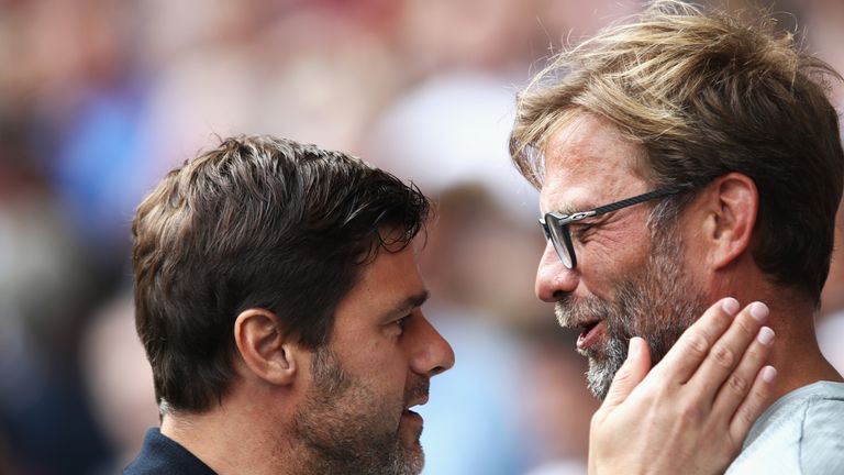 during the Premier League match between Tottenham Hotspur and Liverpool at White Hart Lane on August 27, 2016 in London, England.