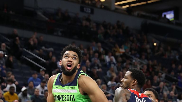 Minnesota Timberwolves Karl-Anthony Towns is the face of the NBA's