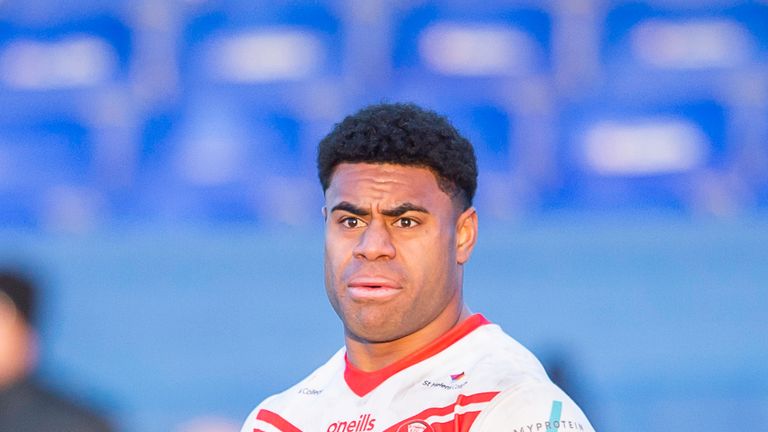 10/02/2019 - Rugby League - Betfred Super League - Wakefield Trinity v St Helens - The Mobile Rocket Stadium, Wakefield, England - Kevin Naiqama.