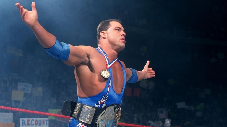 Kurt Angle calls time on his glorious 21-year career in wrestling next month - but who should he face in his final match?