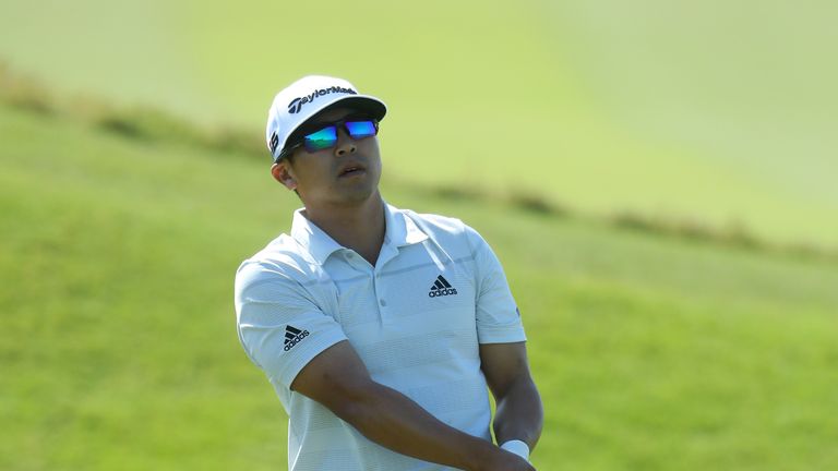 Kurt Kitayama during the final round of the Oman Open