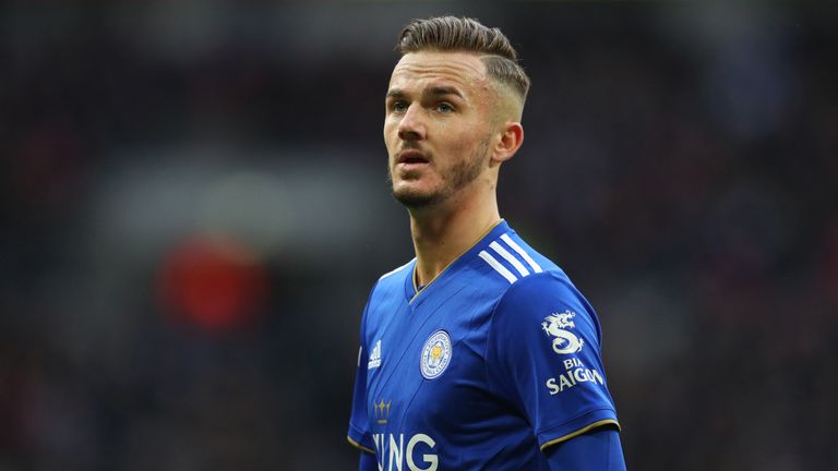 Leicester City&#39;s James Maddison