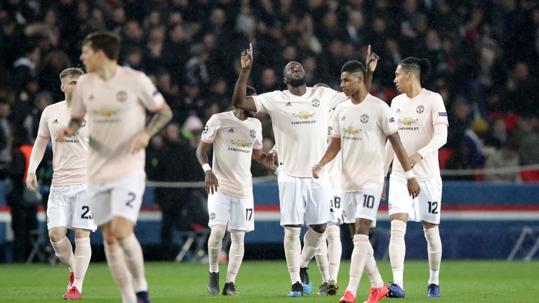 Paris Saint-Germain 1-3 Man Utd (3-3 On Agg): Var Pen Seals Historic  Champions League Comeback | Football News | Sky Sports