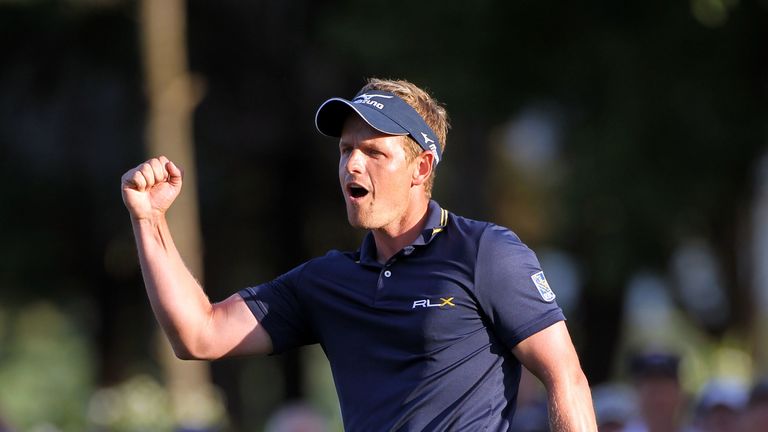 Luke Donald during the final round of the Transitions Championship at the Innisbrook Resort and Golf Club  on March 18, 2012 in Palm Harbor, Florida.