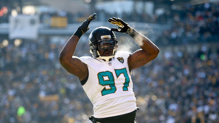 Malik Jackson had 18 sacks in three seasons with the Jaguars