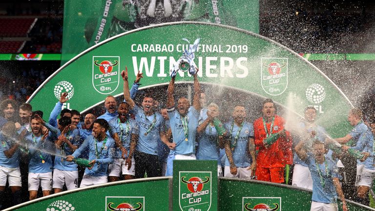 City are looking to add more trophies to their Carabao Cup from last month