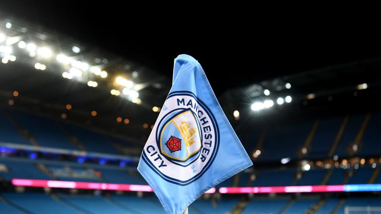 During the Premier League match between Manchester City and West Bromwich Albion at Etihad Stadium on January 31, 2018 in Manchester, England.