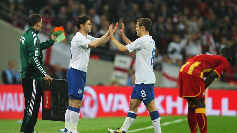 Matt Jarvis during the international friendly match between England and Ghana at Wembley Stadium on March 29, 2011 in London, England.