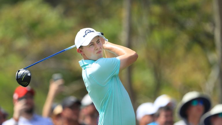 Matthew Fitzpatrick during the final round of the Arnold Palmer Invitational