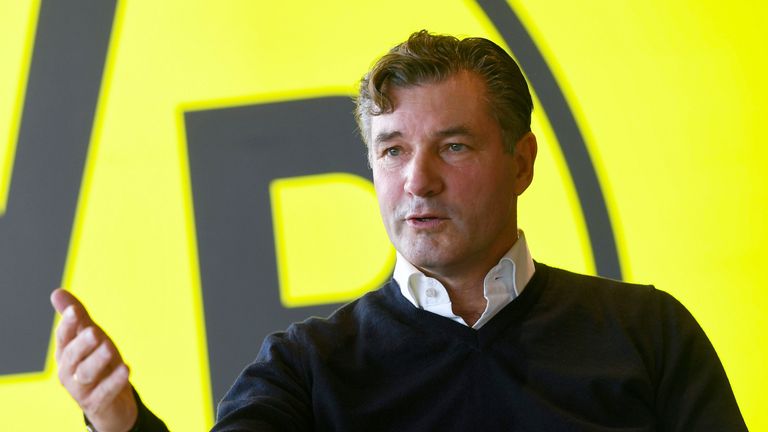 Borussia Dortmund sporting director Michael Zorc 