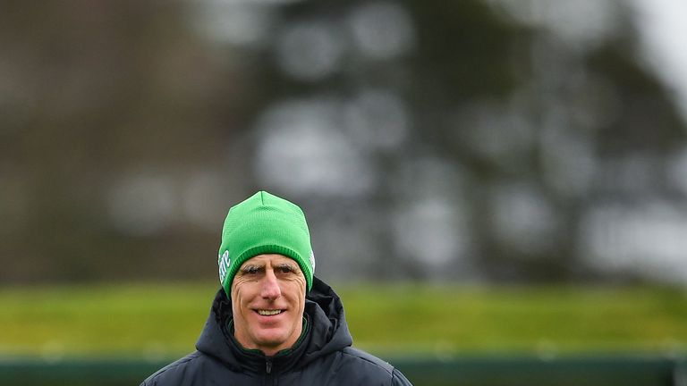 Dublin , Ireland - 18 March 2019; Republic of Ireland manager Mick McCarthy during a training session at the FAI National Training Centre in Abbotstown, Dublin. (Photo By Seb Daly/Sportsfile via Getty Images)