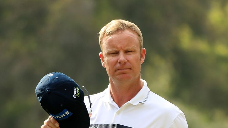 during the final round of the Trophee Hassan II at Royal Golf Dar Es Salam on April 22, 2018 in Rabat, Morocco.