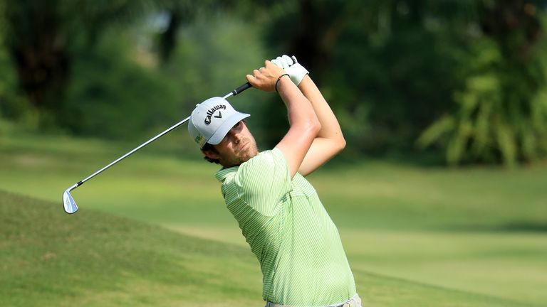 Nacho Elvira during the third round of the Maybank Championship