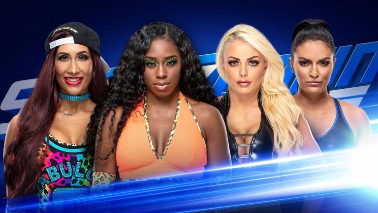 Four of the top women on SmackDown will compete for the chance to face women's champion Asuka at WrestleMania