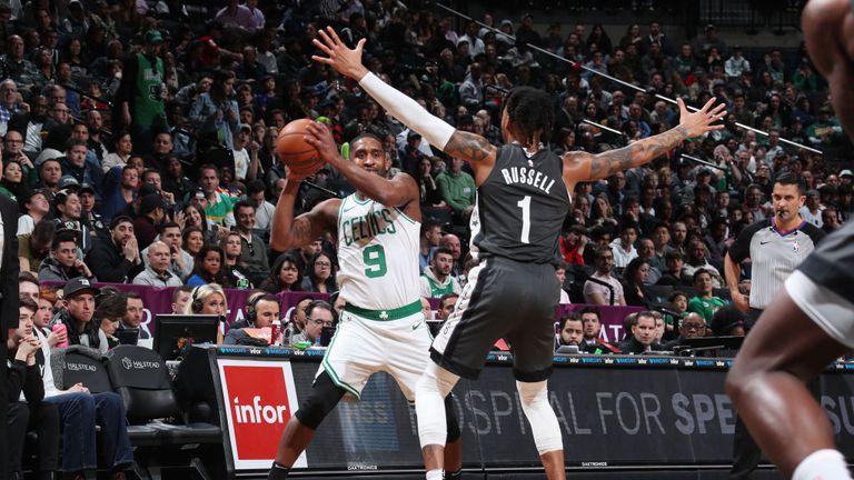 NBA Brooklyn Nets against Boston Celtics