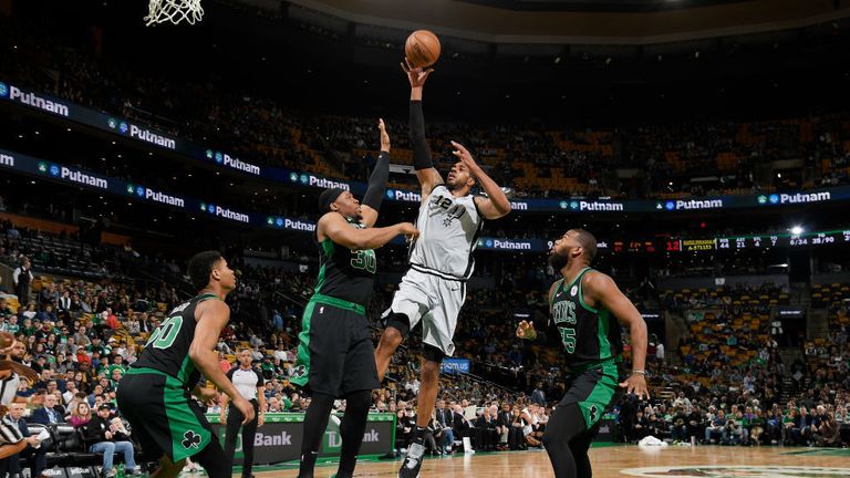 Boston Celtics against San Antonio Spurs from the NBA