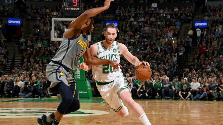 NBA Indiana Pacers against Boston Celtics