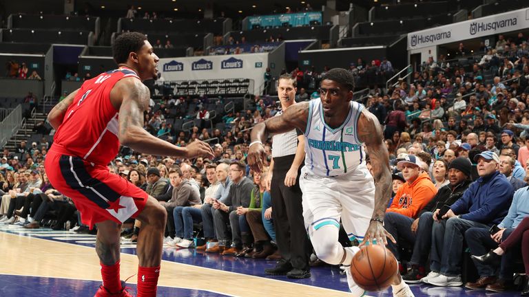 nba wizards v hornets