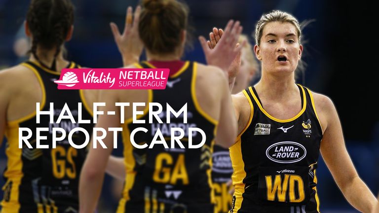 Vitality Netball Super League - Half-Term Report Card