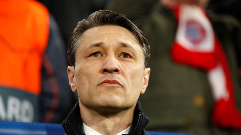 Niko Kovac has found himself under pressure in his first season as Bayern Munich manager