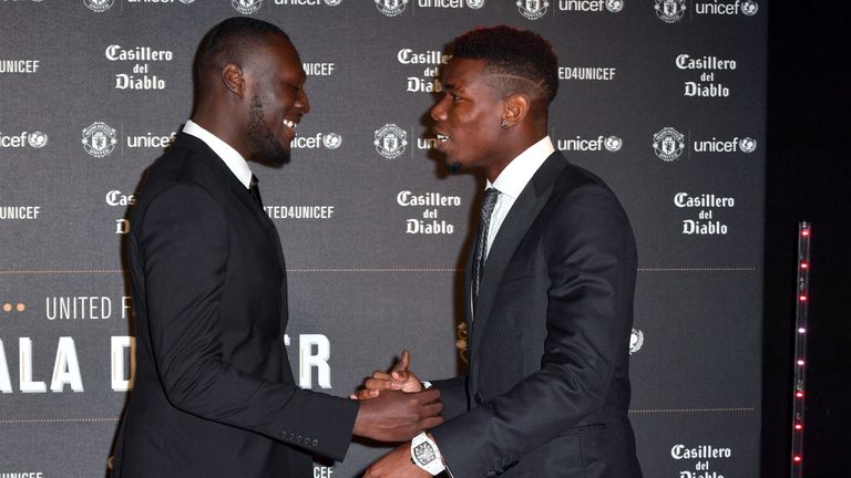 Pogba is close with British grime star Stormzy