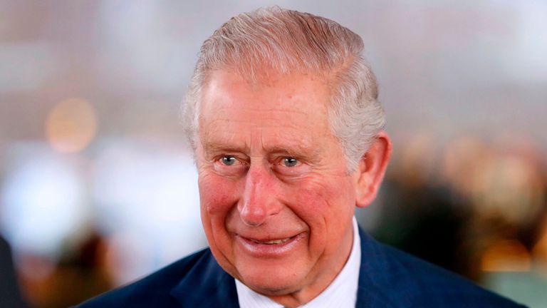 The Prince of Wales has praised the Wales rugby team's Six Nations triumph