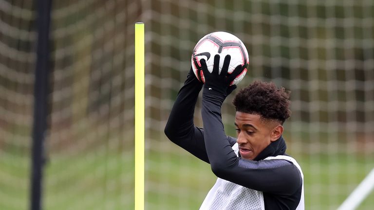 Reiss Nelson is part of England's U21 squad