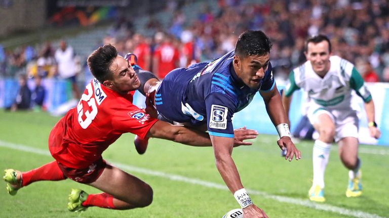 Rieko Ioane scores for the Blues