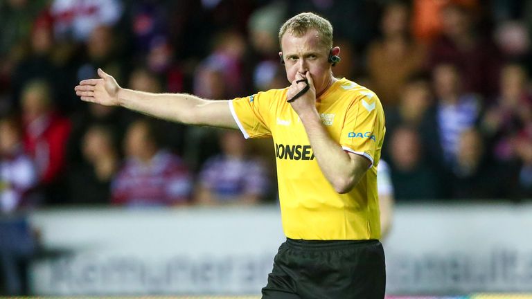 Robert Hicks is regarded as one of the finest Super League officials