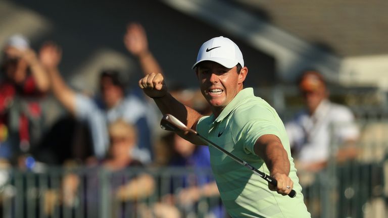 during the final round at the Arnold Palmer Invitational Presented By MasterCard at Bay Hill Club and Lodge on March 18, 2018 in Orlando, Florida. 